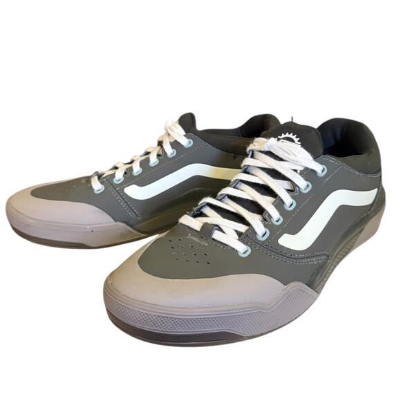 Vans BMX Peak X Lewis Mills Green Sneakers Size 10 - Picture 1 of 8